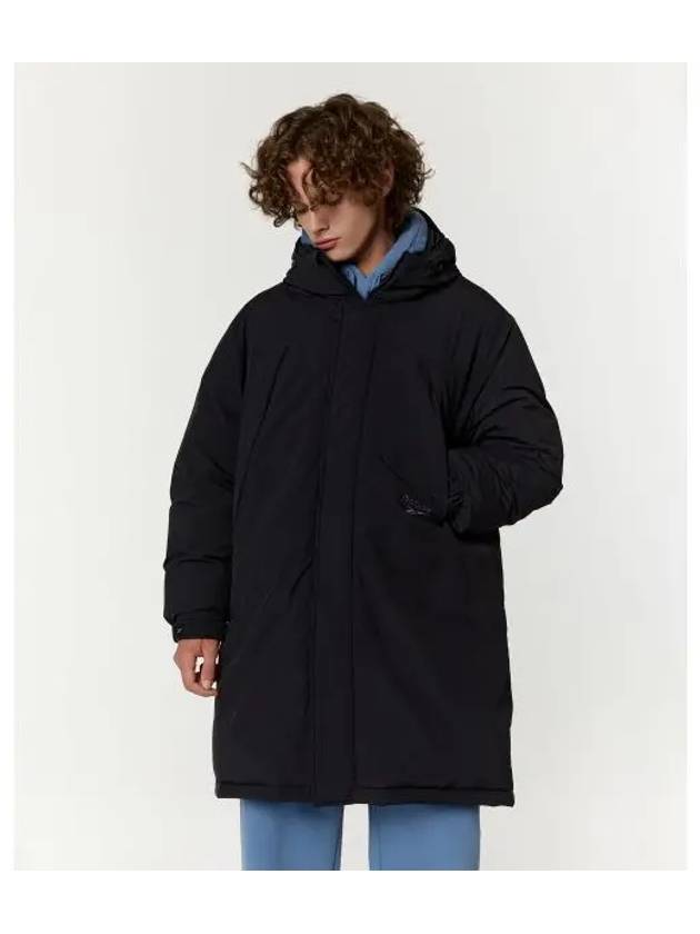 Sports long down parka black - REEBOK - BALAAN 1