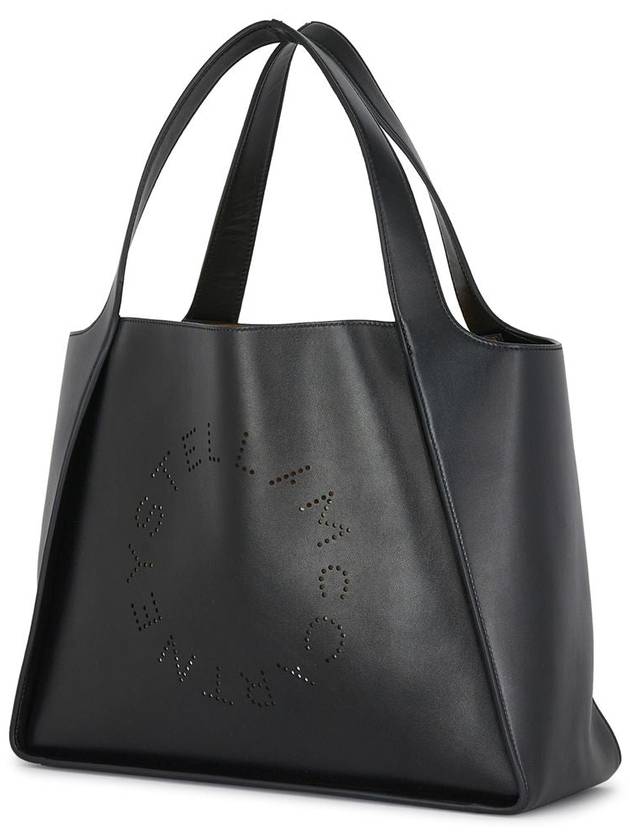 Stella Logo Tote Bag Black - STELLA MCCARTNEY - BALAAN 3