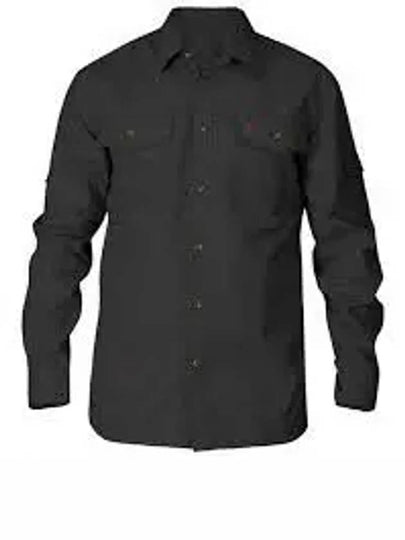 Singi Trekking Long Sleeve Shirt Dark Grey - FJALL RAVEN - BALAAN 2