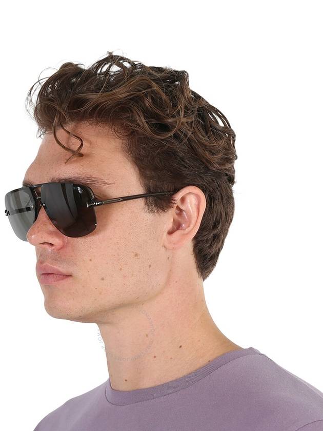 Tom Ford Hugo Smoke Gradient Navigator Men's Sunglasses FT1003 51B 63 - TOM FORD - BALAAN 3