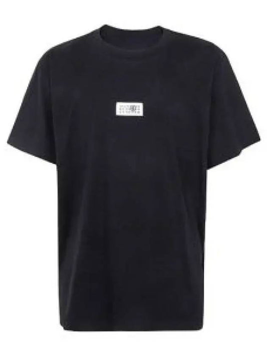 MM6 short sleeve t shirt SH0GC0032 S24312900 BLACK - MAISON MARGIELA - BALAAN 2