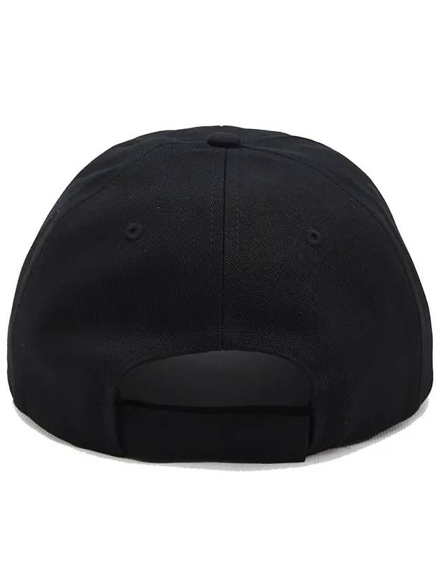 Logo Patch Ball Cap Black - MONCLER - BALAAN 4