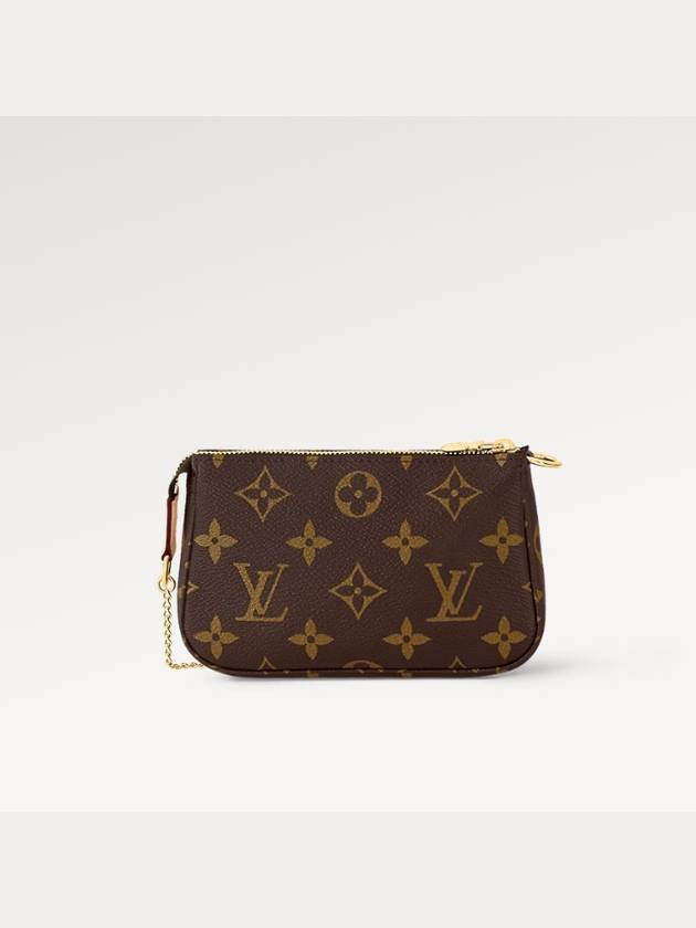 Monogram Mini Pochette Shoulder Bag Brown - LOUIS VUITTON - BALAAN 5