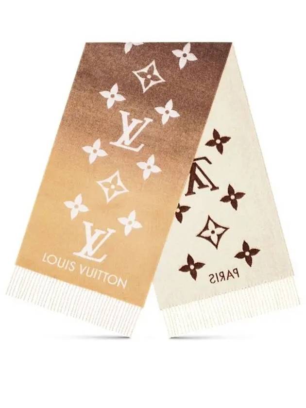 Reykjavik Gradient Scarf Beige - LOUIS VUITTON - BALAAN 3