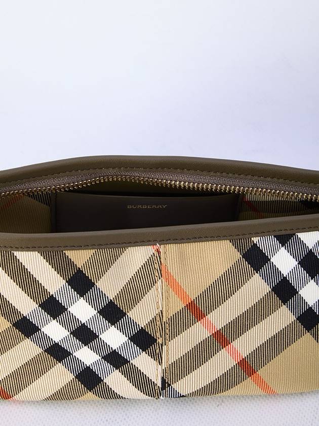 Check Mini Shoulder Bag Sand - BURBERRY - BALAAN 5