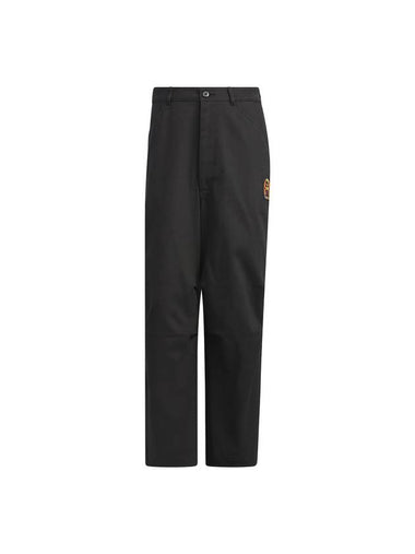 SPO Woven Straight Pants Black - ADIDAS - BALAAN 1