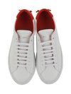 Tennis Red Tab Low Top Sneakers White - GIVENCHY - BALAAN 7