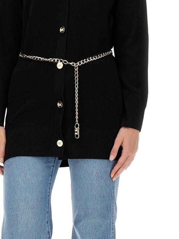 Cardigan MF360O24VR001 Black - MICHAEL KORS - BALAAN 6