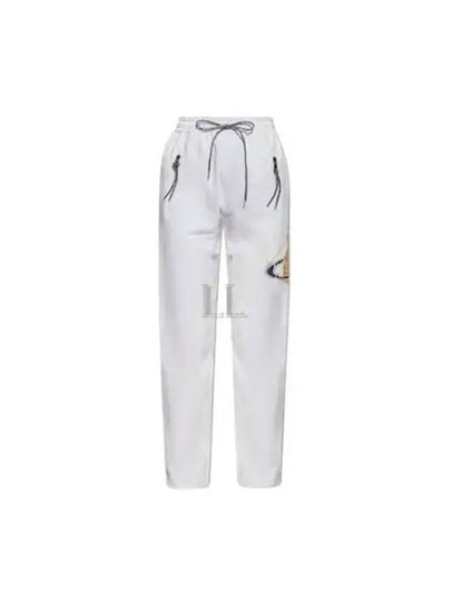 Time Machine Football Cotton Straight Pants White - VIVIENNE WESTWOOD - BALAAN 2