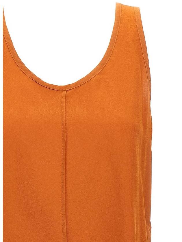 Nude Silk Tank Top - NUDE - BALAAN 3