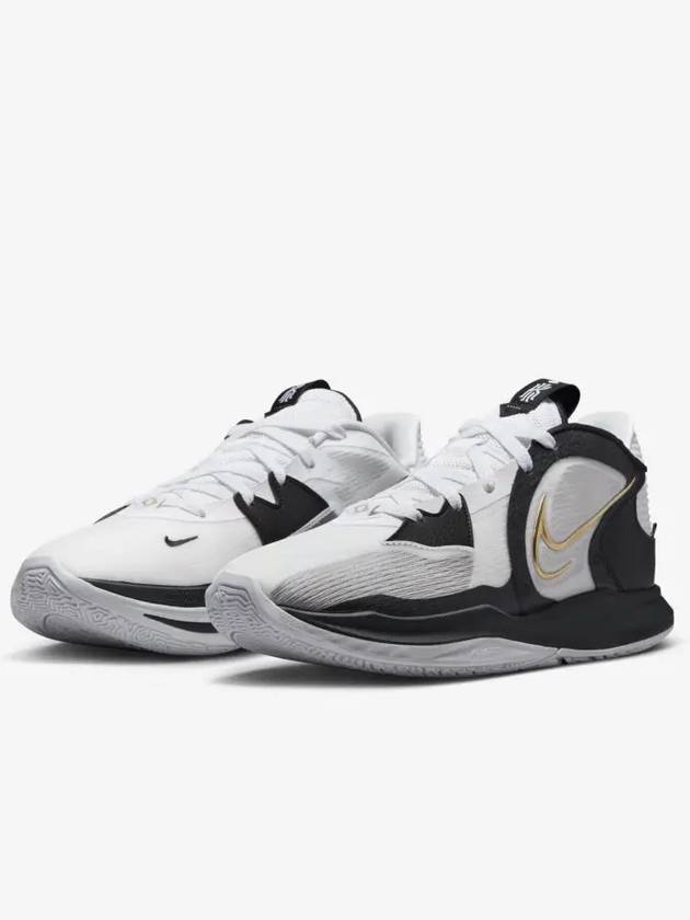 Kyrie Low 5 EP White Black Metallic Gold - NIKE - BALAAN 5