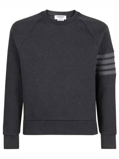 4 Bar Stripe Sweatshirt Dark Grey - THOM BROWNE - BALAAN 2