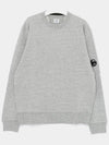 Diagonal Raised Fleece Lens Sweatshirt Grey - CP COMPANY - BALAAN 3