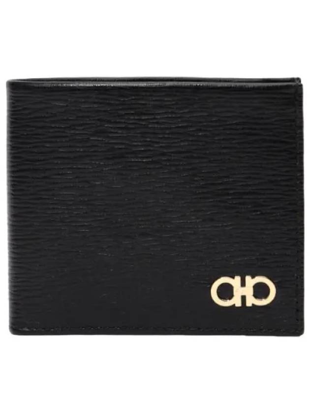 Ferragamo Double Gancini Half Wallet Men - SALVATORE FERRAGAMO - BALAAN 1