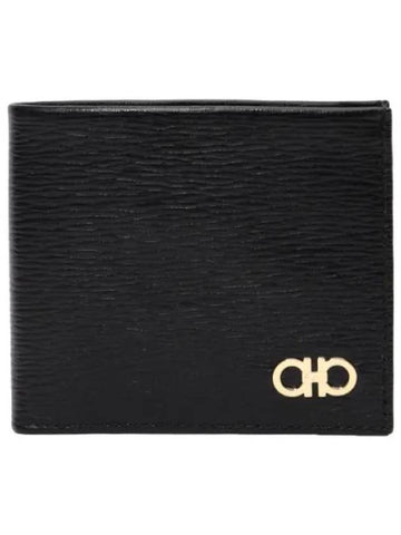 Ferragamo Double Gancini Half Wallet Men - SALVATORE FERRAGAMO - BALAAN 1