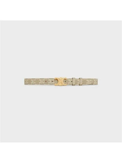 Medium Triomphe Canvas Belt Grege - CELINE - BALAAN 2