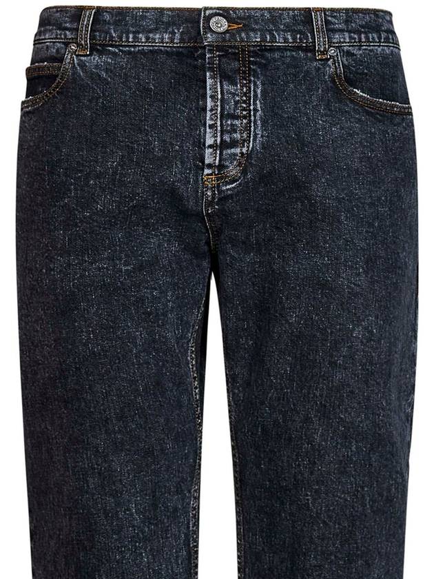 Denim Straight Jeans Blue - BALMAIN - BALAAN 4