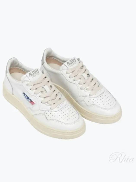 Medalist Silver Tab Low Top Sneakers White - AUTRY - BALAAN 2