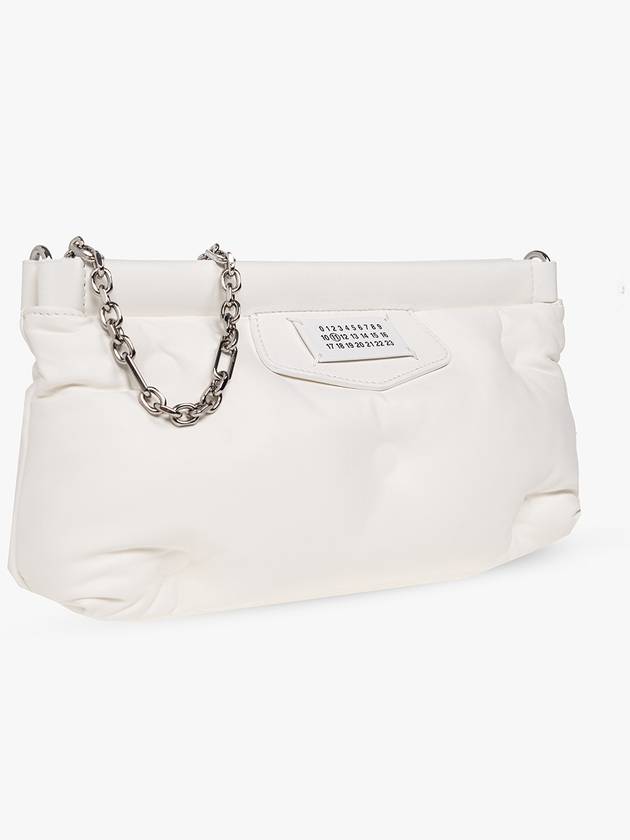 Glam Slam Chain Shoulder Bag White - MAISON MARGIELA - BALAAN 5