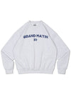 V Heavy Sweat Matin Sweatshirt 1% Melange - DE GRAND MATIN - BALAAN 3