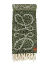 F811257X79 8425 Anagram Wool Alpaca Scarf - LOEWE - BALAAN 1