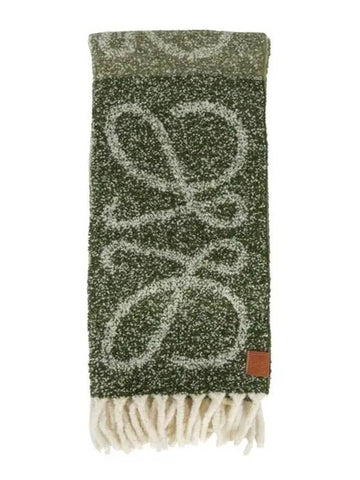 F811257X79 8425 Anagram Wool Alpaca Scarf - LOEWE - BALAAN 1