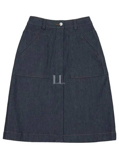 Anita A-Line Skirt Navy - A.P.C. - BALAAN 2