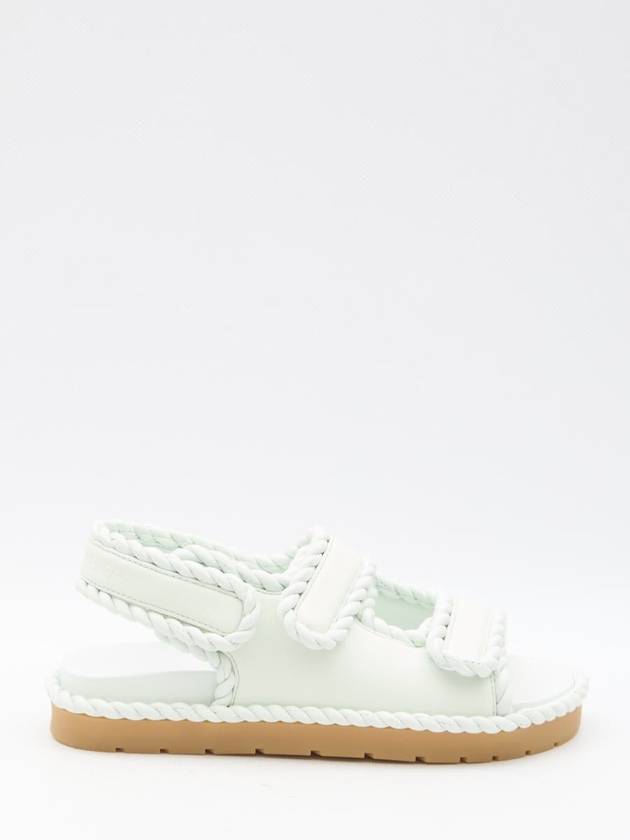 Jack Flat Sandals Glacier - BOTTEGA VENETA - BALAAN 2