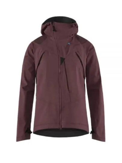 Women's Jolner Zip-Up Hoodie Amaranth Red - KLATTERMUSEN - BALAAN 2