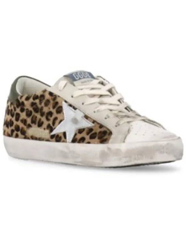 Superstar Classic Leopard Low Top Sneakers Brown - GOLDEN GOOSE - BALAAN 3