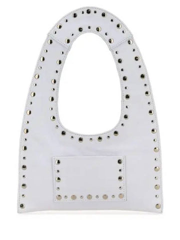 White leather Mini Franca handbag MINIFRANCABAG 270635 1149060 - GIMAGUAS - BALAAN 1