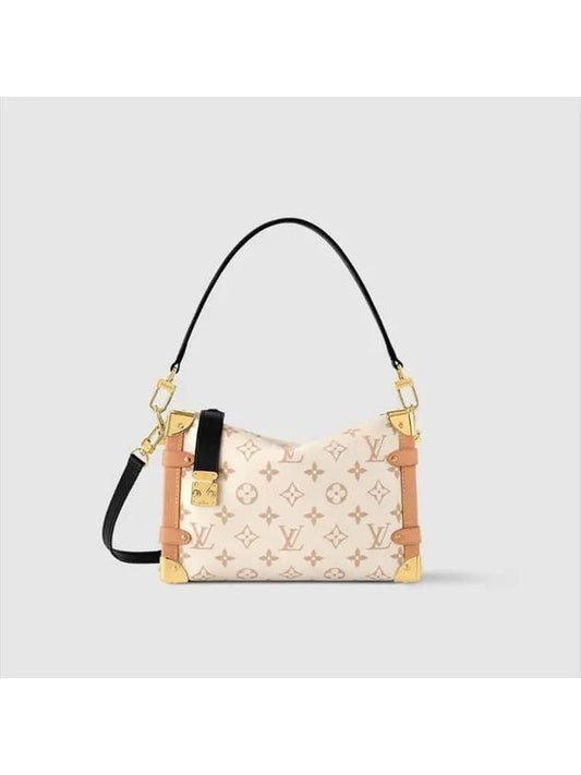 Side Trunk MM Shoulder Bag Beige - LOUIS VUITTON - BALAAN 1