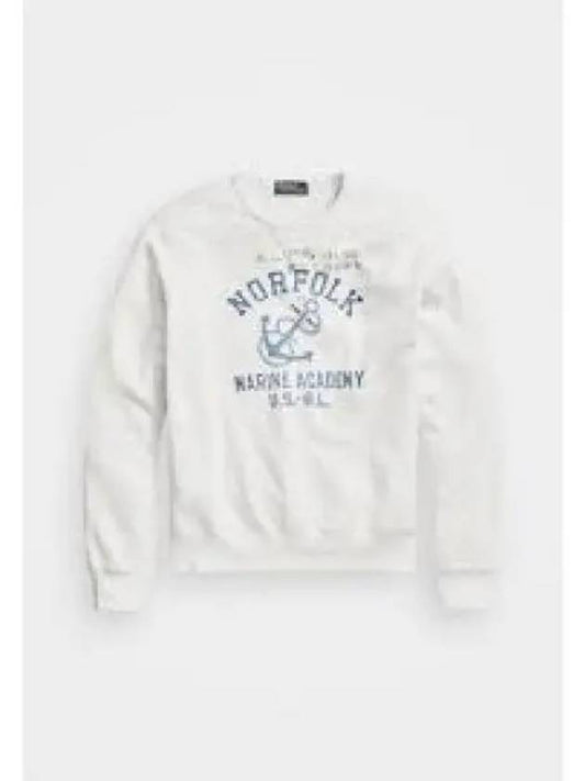 Savings anchor print fleece sweatshirt white 1236699 - POLO RALPH LAUREN - BALAAN 1