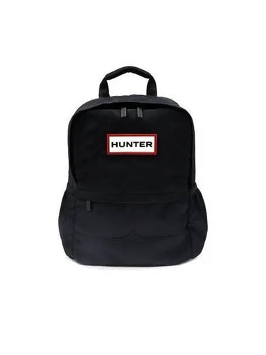 UNISEX Original Nylon Mini Backpack Black UBB5028KBMBLK - HUNTER - BALAAN 1