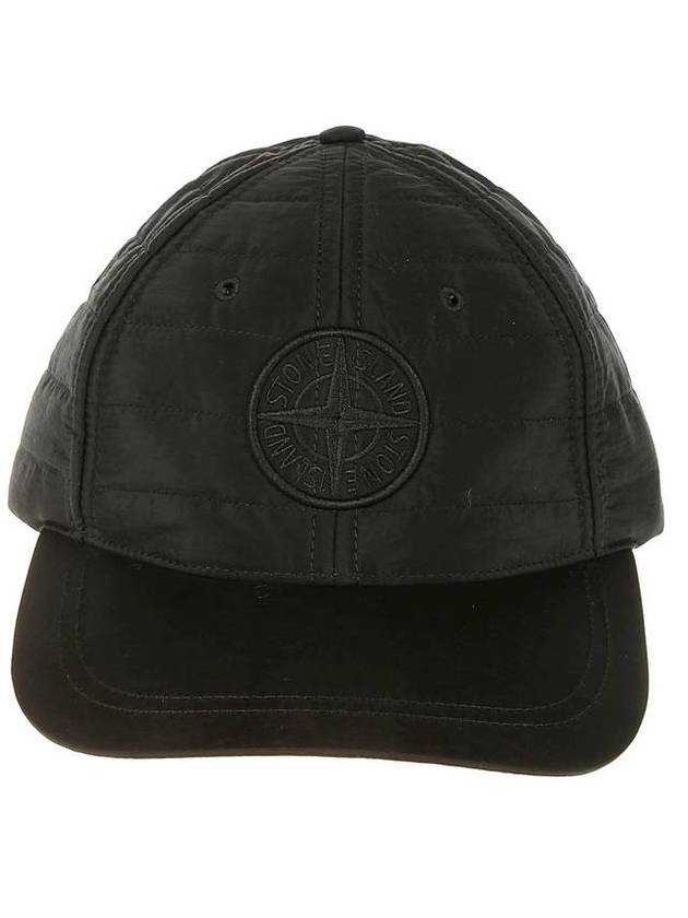 STONE ISLAND - Nylon Metal 6 Panel Ball Cap Black771599776 V0029 - BALAAN