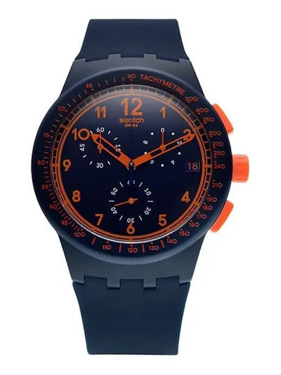 Watch SUSN401 Classic REBIRTH BLUE Men's Urethane Watch - SWATCH - BALAAN 2