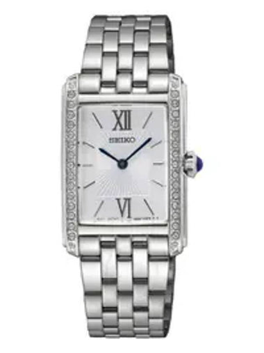 Classic Quartz Crystal Watch Silver - SEIKO - BALAAN 1