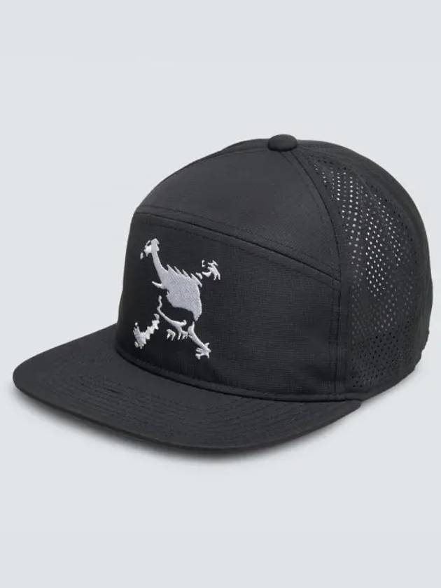 IDomestic shippingI SKULL FLAT BRIM CAP 23 0 FOS901389 BLACKOUT mesh kr 180426 - OAKLEY - BALAAN 1