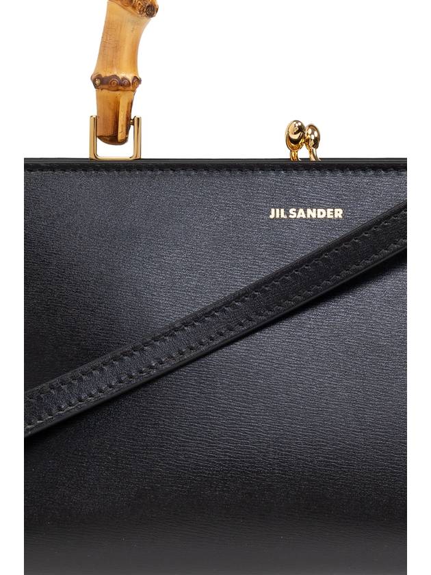 Goji Top Handle Tote Bag Black - JIL SANDER - BALAAN 7