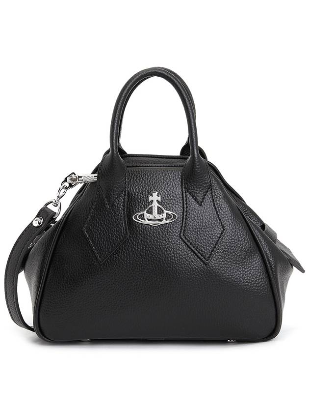 Yasmine Small Tote Bag Black - VIVIENNE WESTWOOD - BALAAN 2