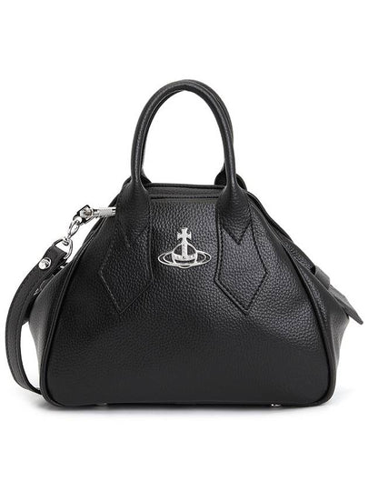 Yasmine Small Tote Bag Black - VIVIENNE WESTWOOD - BALAAN 2