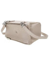 Pandora Small Grained Leather Shoulder Bag Beige - GIVENCHY - BALAAN 3