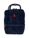 Kids Pony Embroidery Backpack Navy 9AR100 BCV - POLO RALPH LAUREN - BALAAN 2