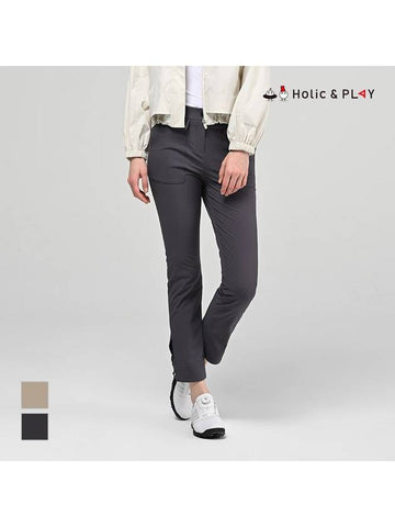 hem button casual pantsHC1WPT002 - HOLIC&PLAY - BALAAN 1