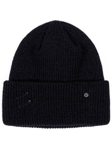 Signature Custom Long Beanie Black - BLACKBLOND - BALAAN 1