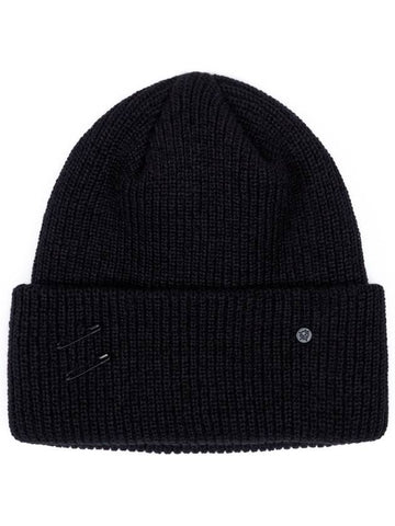 NINE BBD Signature Custom Long Beanie Black - BLACKBLOND - BALAAN 1