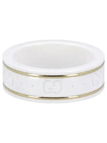 YBC325964001 Gold Iconic Ring - GUCCI - BALAAN 1