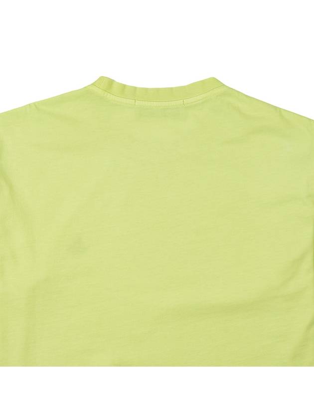 Chest ORB Logo Short Sleeve T-Shirt Light Yellow - VIVIENNE WESTWOOD - BALAAN 7