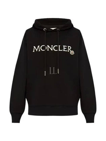 8G00019 89A1K 999 Logo Hoodie - MONCLER - BALAAN 1