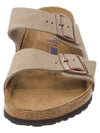 Arizona Soft Footbed Suede Leather Taupe Taupe Regular 0951301 - BIRKENSTOCK - BALAAN 5